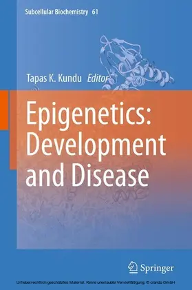 Kundu | Epigenetics: Development and Disease | E-Book | sack.de
