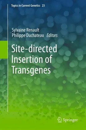 Renault / Duchateau |  Site-directed insertion of transgenes | eBook | Sack Fachmedien