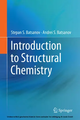 Batsanov |  Introduction to Structural Chemistry | eBook | Sack Fachmedien