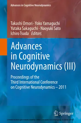 Yamaguchi |  Advances in Cognitive Neurodynamics (III) | eBook | Sack Fachmedien