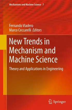 Viadero-Rueda / Viadero / Ceccarelli |  New Trends in Mechanism and Machine Science | eBook | Sack Fachmedien