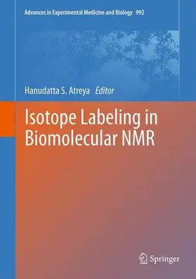 Atreya |  Isotope labeling in Biomolecular NMR | Buch |  Sack Fachmedien