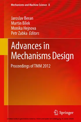 Beran / Bílek / Hejnova |  Advances in Mechanisms Design | eBook | Sack Fachmedien