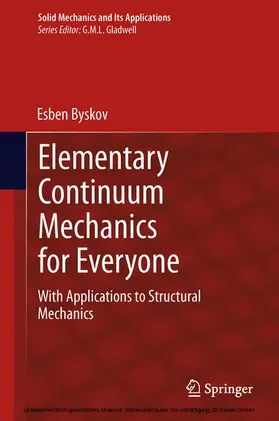 Byskov | Elementary Continuum Mechanics for Everyone | E-Book | sack.de