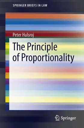 Hulsroj |  The Principle of Proportionality | Buch |  Sack Fachmedien