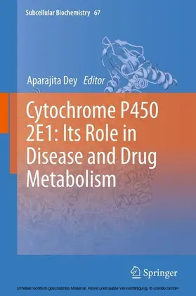 Dey |  Cytochrome P450 2E1: Its Role in Disease and Drug Metabolism | eBook | Sack Fachmedien