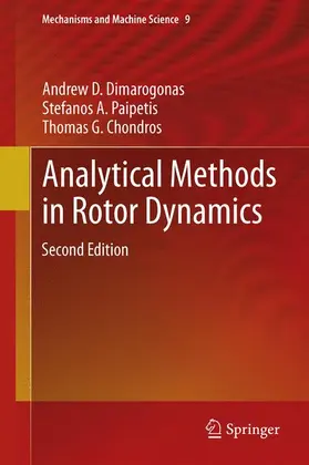 Dimarogonas / Chondros / Paipetis |  Analytical Methods in Rotor Dynamics | Buch |  Sack Fachmedien