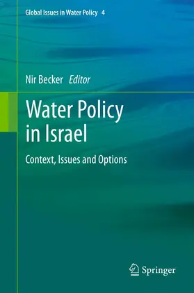 Becker |  Water Policy in Israel | eBook | Sack Fachmedien