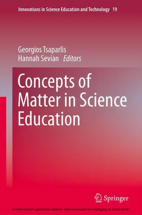 Tsaparlis / Sevian |  Concepts of Matter in Science Education | eBook | Sack Fachmedien