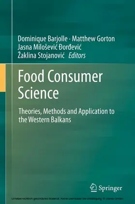 Barjolle / Gorton / Miloševic Ðordevic |  Food Consumer Science | eBook | Sack Fachmedien