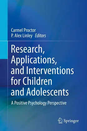 Proctor / Linley |  Research, Applications, and Interventions for Children and Adolescents | eBook | Sack Fachmedien