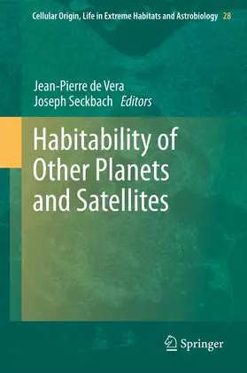de Vera / Seckbach |  Habitability of Other Planets and Satellites | eBook | Sack Fachmedien