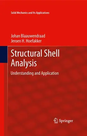 Hoefakker / Blaauwendraad |  Structural Shell Analysis | Buch |  Sack Fachmedien