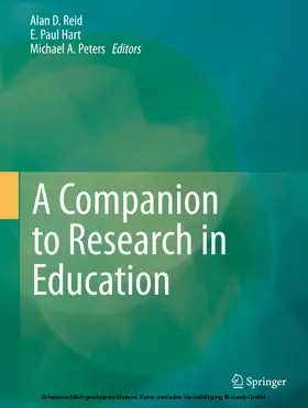 Reid / Hart / Peters |  A Companion to Research in Education | eBook | Sack Fachmedien