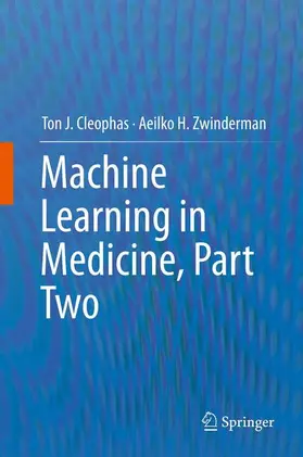 Zwinderman / Cleophas |  Machine Learning in Medicine | Buch |  Sack Fachmedien