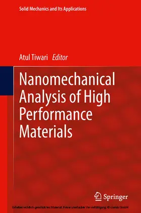 Tiwari |  Nanomechanical Analysis of High Performance Materials | eBook | Sack Fachmedien