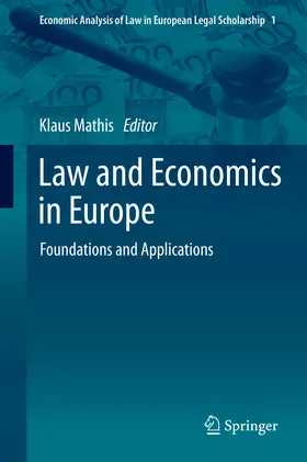 Mathis |  Law and Economics in Europe | eBook | Sack Fachmedien