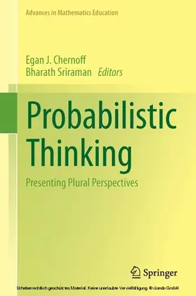 Chernoff / Sriraman | Probabilistic Thinking | E-Book | sack.de