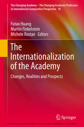 Huang / Finkelstein / Rostan | The Internationalization of the Academy | E-Book | sack.de