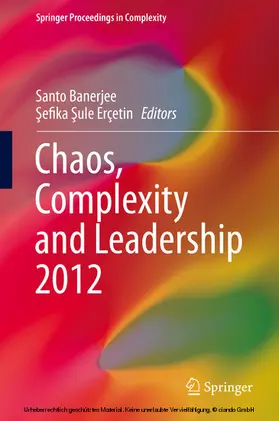 Banerjee / Erçetin |  Chaos, Complexity and Leadership 2012 | eBook | Sack Fachmedien