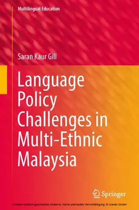 Gill | Language Policy Challenges in Multi-Ethnic Malaysia | E-Book | sack.de