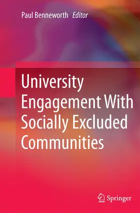 Benneworth |  University Engagement With Socially Excluded Communities | Buch |  Sack Fachmedien