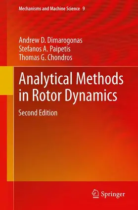 Dimarogonas / Chondros / Paipetis |  Analytical Methods in Rotor Dynamics | Buch |  Sack Fachmedien