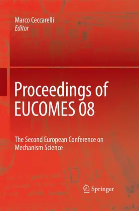 Ceccarelli |  Proceedings of EUCOMES 08 | Buch |  Sack Fachmedien