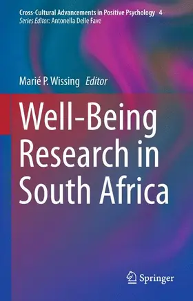 Wissing |  Well-Being Research in South Africa | Buch |  Sack Fachmedien