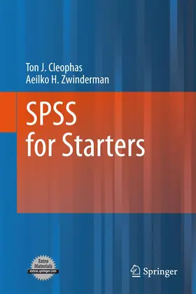 Zwinderman / Cleophas |  SPSS for Starters | Buch |  Sack Fachmedien