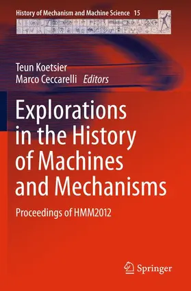 Koetsier / Ceccarelli |  Explorations in the History of Machines and Mechanisms | Buch |  Sack Fachmedien