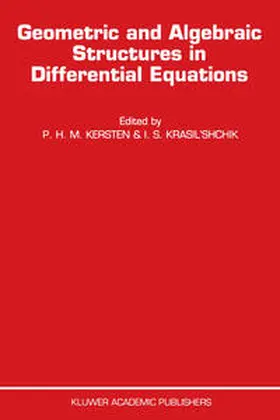 Kersten / Krasil'shchik | Geometric and Algebraic Structures in Differential Equations | E-Book | sack.de