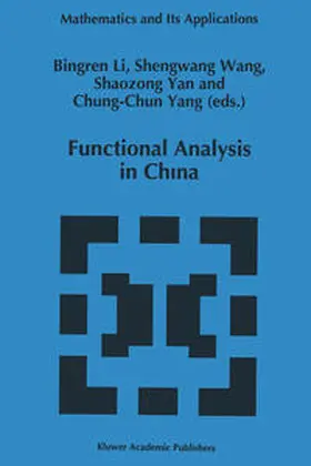 Functional Analysis in China | E-Book | sack.de