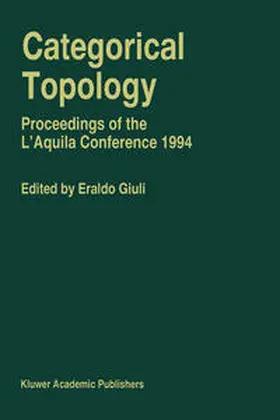 Giuli | Categorical Topology | E-Book | sack.de