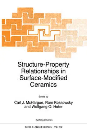 McHargue / Kossowsky / Hofer |  Structure-Property Relationships in Surface-Modified Ceramics | eBook | Sack Fachmedien