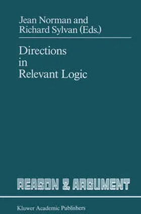 Norman / Sylvan | Directions in Relevant Logic | E-Book | sack.de