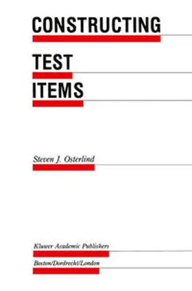 Osterlind |  Constructing Test Items | eBook | Sack Fachmedien