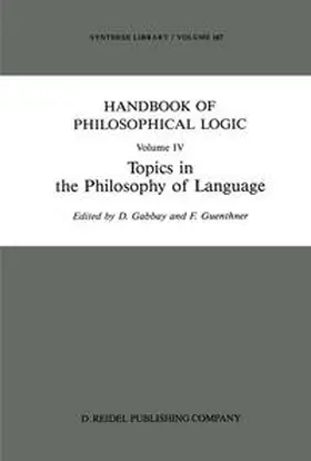 Gabbay / Guenthner |  Handbook of Philosophical Logic | eBook | Sack Fachmedien