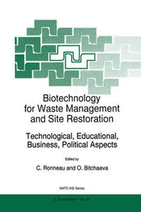Ronneau / Bitchaeva | Biotechnology for Waste Management and Site Restoration | E-Book | sack.de