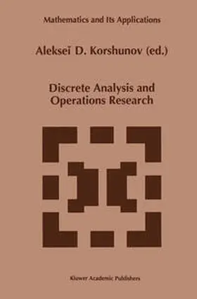 Korshunov |  Discrete Analysis and Operations Research | eBook | Sack Fachmedien