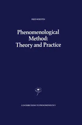 Kersten | Phenomenological Method: Theory and Practice | E-Book | sack.de