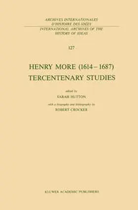 Hutton |  Henry More (1614–1687) Tercentenary Studies | eBook | Sack Fachmedien
