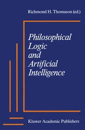 Thomason |  Philosophical Logic and Artificial Intelligence | eBook | Sack Fachmedien