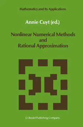 Cuyt |  Nonlinear Numerical Methods and Rational Approximation | eBook | Sack Fachmedien