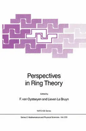 Van Oystaeyen / Bruyn |  Perspectives in Ring Theory | eBook | Sack Fachmedien