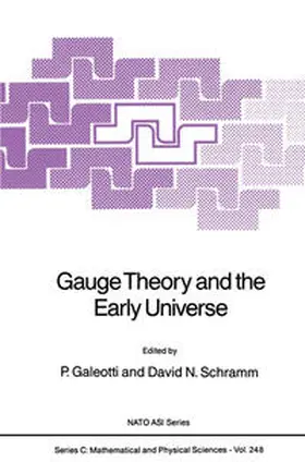 Galeotti / Schramm | Gauge Theory and the Early Universe | E-Book | sack.de