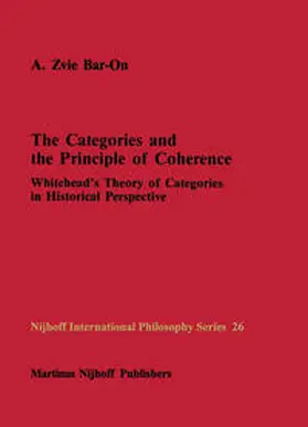 Bar-on |  The Categories and the Principle of Coherence | eBook | Sack Fachmedien