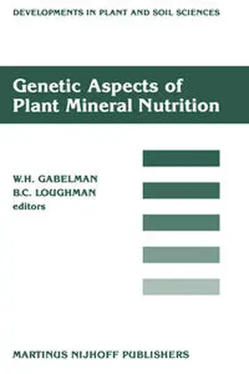 Gabelman / Loughman | Genetic Aspects of Plant Mineral Nutrition | E-Book | sack.de