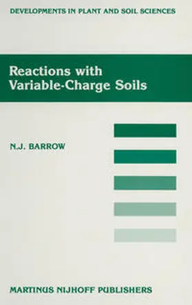 Barrow | Reactions with Variable-Charge Soils | E-Book | sack.de