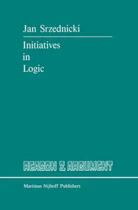 Srzednicki | Initiatives in Logic | E-Book | sack.de